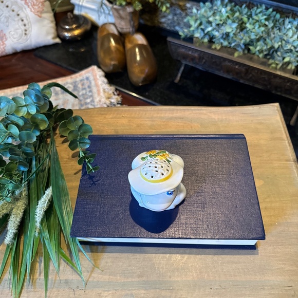 1980 Avon Ceramarte Frog Potpourri Holder - Made in Brazil - Picture 8 of 8